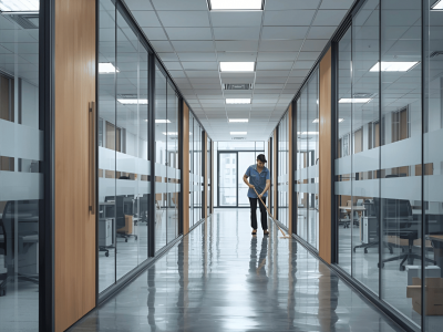 Büroräume Reinigung Schiller-Eventpersonal