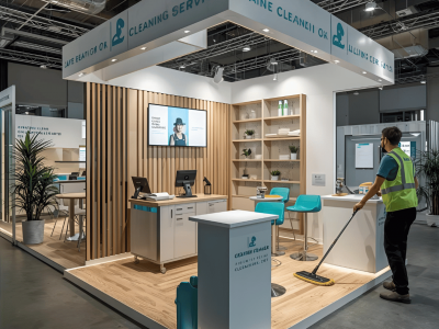 Messeflächen Reinigung Schiller-Eventpersonal