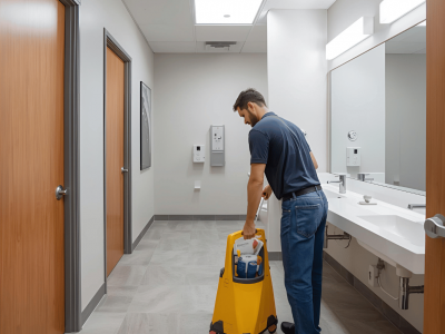 Sanitär-Bereiche Reinigung Schiller-Eventpersonal