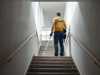 Treppenhaus Reinigung Schiller-Eventpersonal